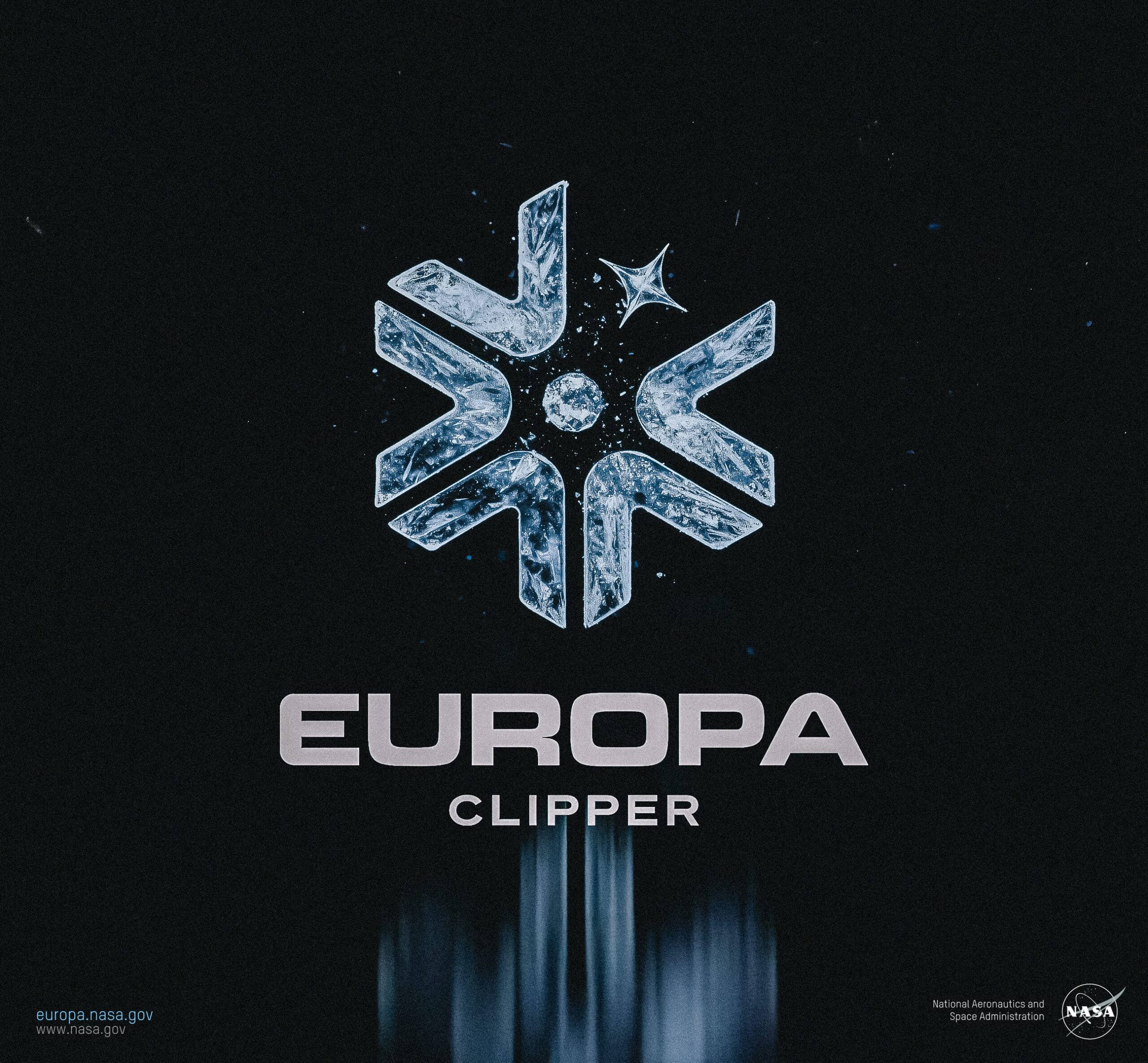 Design artifact as part of the EUROPA CLIPPER mission / Branding work for NASA/JPL
